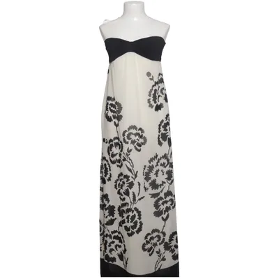 Maxi jurk (Zwart, Wit) van Sinéquanone Elastaan, Polyester