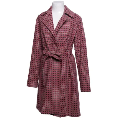 Coat (Pink, Multicolored) from Fragile Acrylic, Elastane, Polyester, Wool