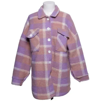 Overshirt (Purple, Brown, Multicolored) from New Collection Polyester, Wool