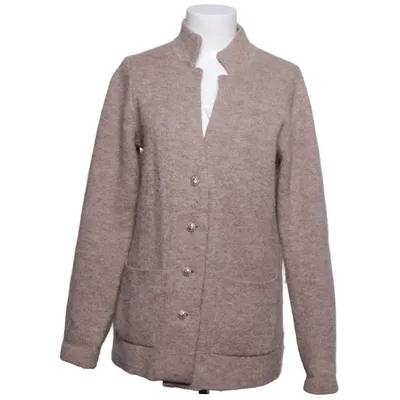 Cardigan (Beige) fra Halston Akryl, Elastan, Polyester, Uld