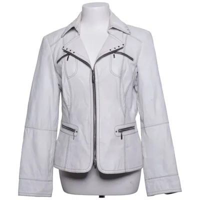 Läderjacka (Vit) från Gerry Weber Skinn, Polyester