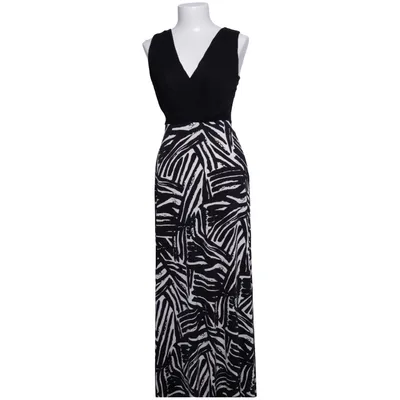 Robe longue (Noir, Blanc) de Gilli Élasthane, Polyester, Viscose