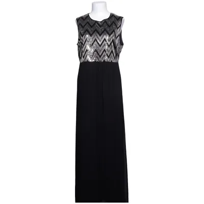 Avondjurk (Zwart, Goud, Zilver) van Nina Polyester
