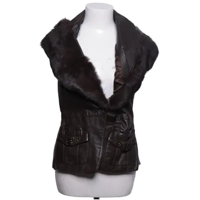 Outer vest (Gray, Brown) from Josephine & Co Polyester