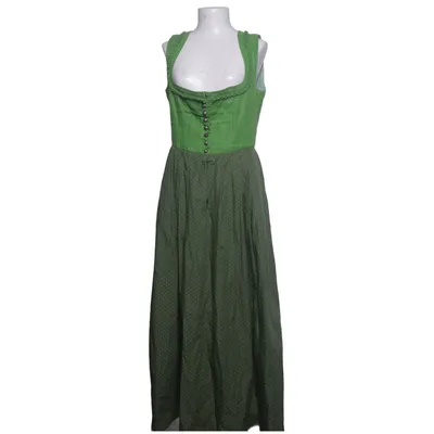Dirndl (Grøn, Hvid) fra Berwin & Wolff Bomuld, Linned