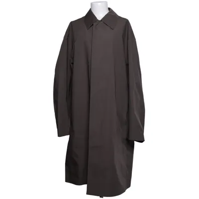 Raincoat (Gray) from Uniqlo Cotton, Polyester