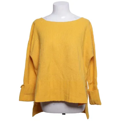 Trui (Geel) van Knitaly Polyamide, Viscose, Wol