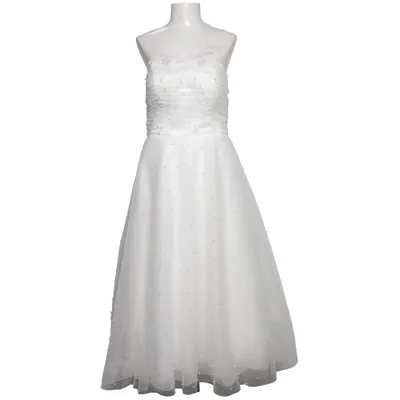 Robe de mariée (Blanc) de Voodoo Vixen Polyester