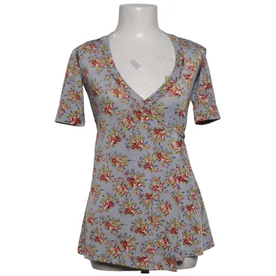 Haut (Bleu, Multicolore) de Rayon Viscose