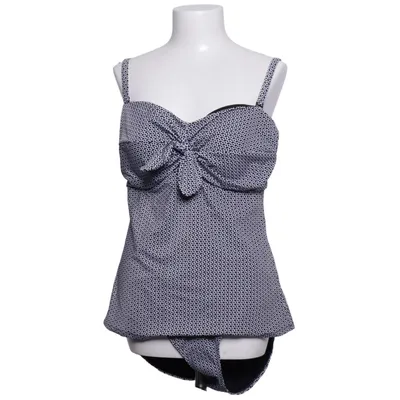 Tankini (Black, White) from Lycra Elastane, Polyamide