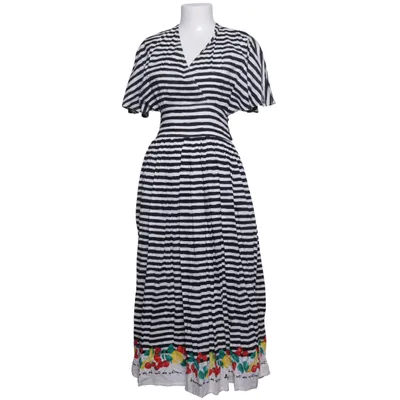 Wrap dress (Black, White) from Sonia Rykiel