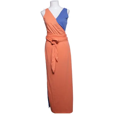 Jurk (Blauw, Oranje) van Blue Katoen, Gerecycled polyester