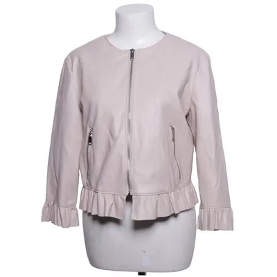 Jacket (Beige) from Zara Basic Polyester, Polyurethane