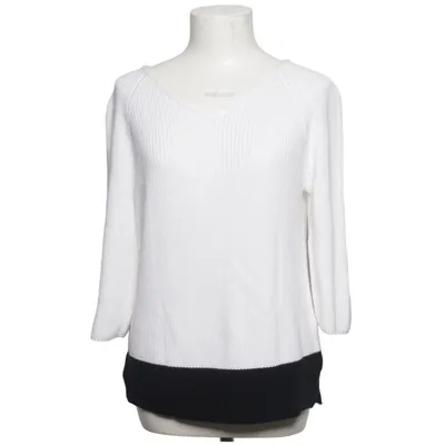 Sweater (White, Black) from Sem Per Lei Cotton