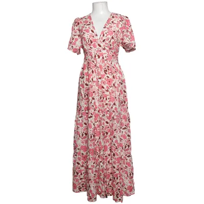 Kleid (Pink, Weiß, Braun) von Closet Polyamid, Viskose
