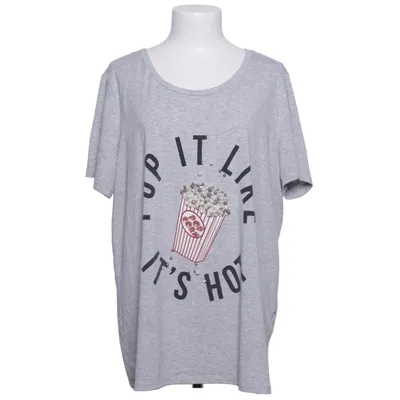 T-shirt (Grå) från Ms Mode Elastan, Polyester, Viskos