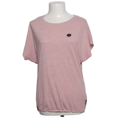 T-shirt (Roze) van Naketano Katoen, Polyester