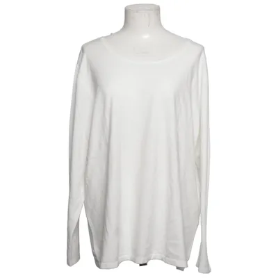 Langærmet t-shirt (Hvid) fra Pfeffinger Polyamid, Viscose