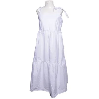 Maxi dress (White) from Stradivarius Cotton, Polyester