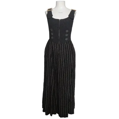 Dirndl (Black, Gray) from Admont Cotton
