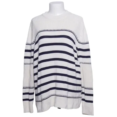 Sweater (Hvid, Blå) fra Fiora Blue Akryl, Bomuld