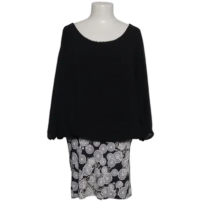 Klänning (Svart, Vit) från Joy s Elastan, Polyester
