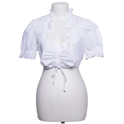 Dirndl blouse (Wit) van Nockstein Trachten Katoen, Polyester