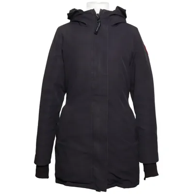 Winterjas (Blauw, Zwart) van Canada Goose Katoen, Dons, Bont, Nylon, Polyester