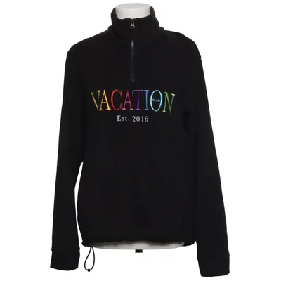 Fleece sweater (Black, Multicolored) from On Vacation Polyester