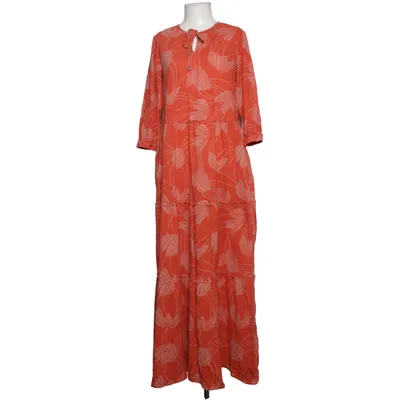 Maxi dress (Orange, Pink) from Hessnatur Organic cotton