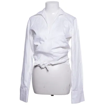 Wikkelblouse (Wit) van Jim Thompson Katoen