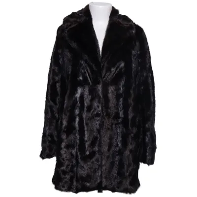 Vinterkappa (Svart, Brun) från Zara Woman Outerwear Polyester