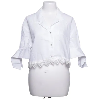 Topp (Vit) från The Kooples Sport Bomull, Polyester