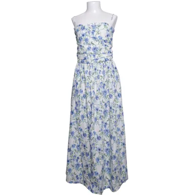 Maxi jurk (Blauw, Wit, Groen) van Rich & Royal Katoen