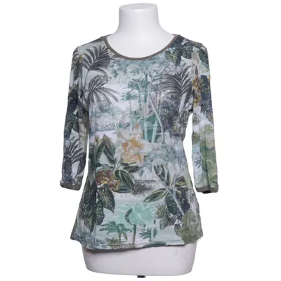 Langærmet t-shirt (Grøn, Flerfarvet) fra Le Comte Bomuld, Viscose