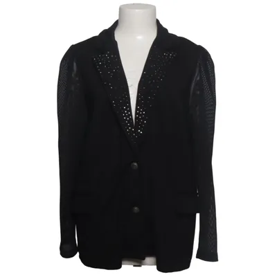 Blazer (Black) from Ricarda M Elastane, Polyester, Viscose
