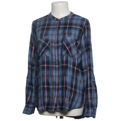 Flanellen overhemd (Blauw, Zwart) van Yessica Viscose