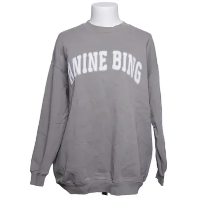 Collegetröja (Grå) från Anine Bing Bomull, Polyester