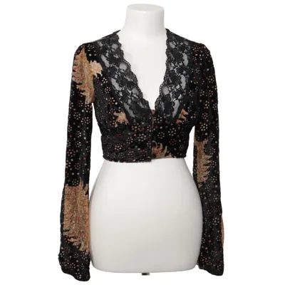 Jacket (Black, Multicolored) from Nasty Gal Polyester