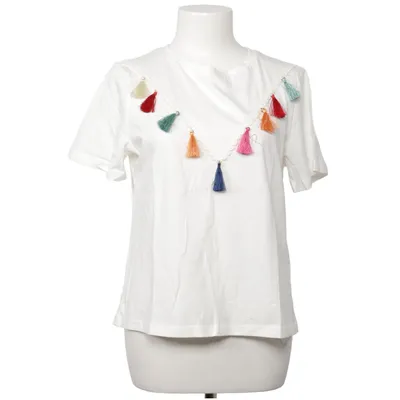 T-shirt (Hvid, Flerfarvet) fra English Factory Bomuld