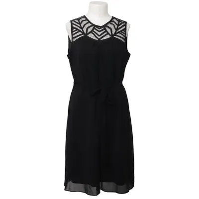 Dress (Black) from Yessica Cotton, Polyester