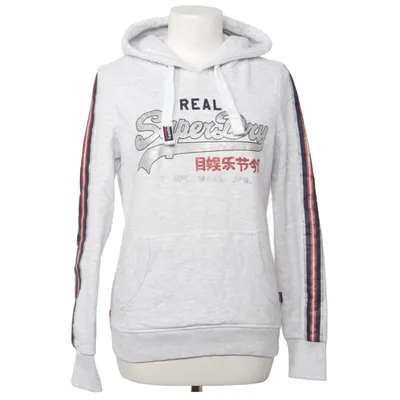 Capuchon sweater (Grijs, Meerkleurig) van Superdry Katoen, Polyester