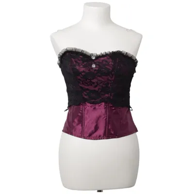 Corset (Noir, Violet) de Vacodo Élasthane, Polyester