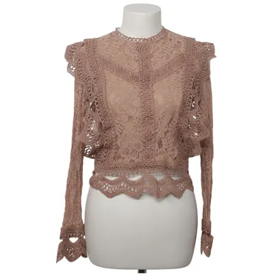 Blus (Beige) från Golden Line Bomull, Polyester