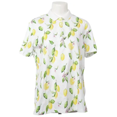 Polo (Blanc, Jaune, Vert) de Donnell Coton, Élasthane