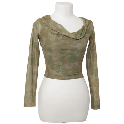 Topp (Grön, Beige) från Motel Polyester