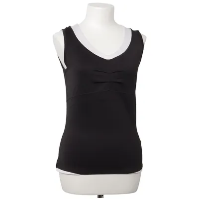 Träningslinne (Svart, Vit) från Artengo Elastan, Polyester