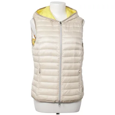 Outer vest (Beige) from Milestone Down, Feather, Polyester