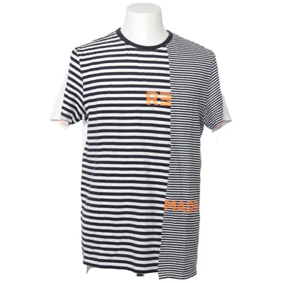 T-shirt (Black, White) from Marc O'Polo Denim Cotton