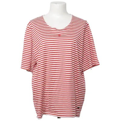 T-shirt (Rød, Hvid) fra März Bomuld